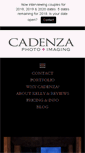 Mobile Screenshot of cadenzaphotos.com