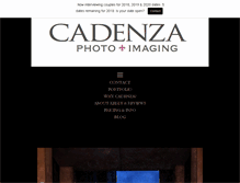 Tablet Screenshot of cadenzaphotos.com